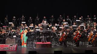 Vande Mataram from Mahatma Symphony | L. Subramaniam | Kavita krishnamurthy | IAA Houston