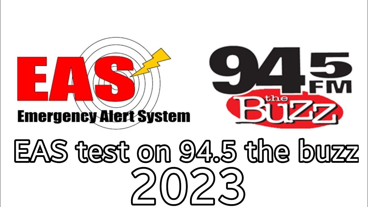 Eas test on 94 5 the buzz houston tx youtube