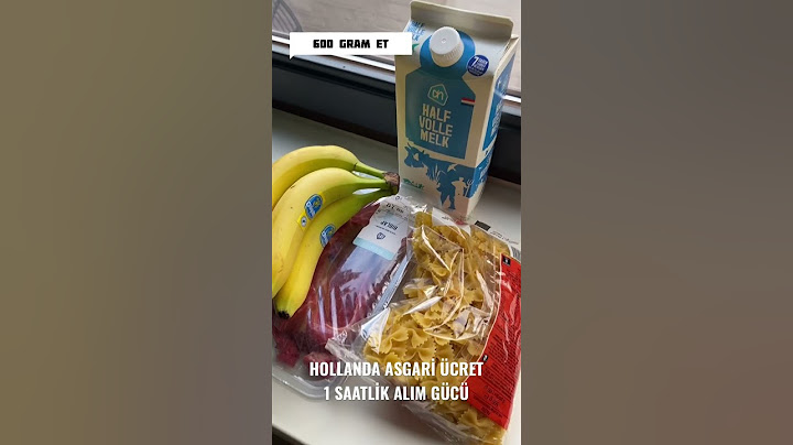 Hollanda’daki 1 saatlik asgari ücret ile neler alınabilir?