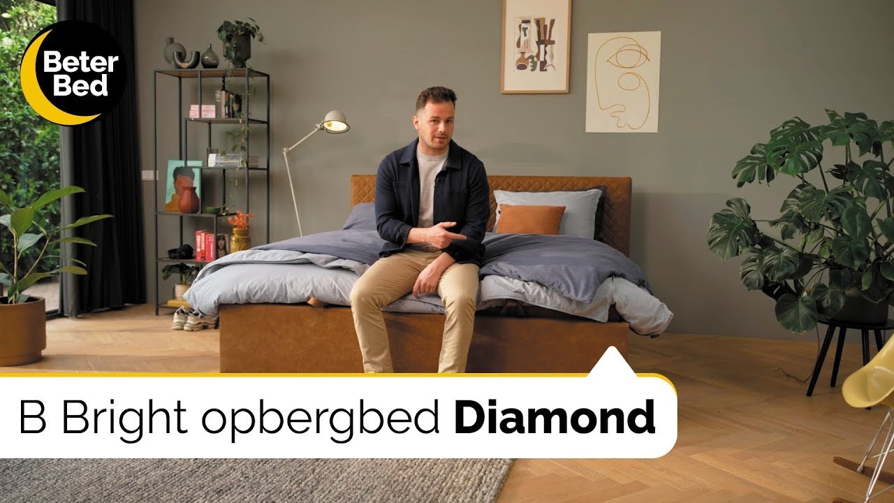 Opbergbed Diamond: Rise en Sparkle | B Bright