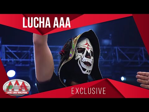 La presentación del HIJO DE  LA PARKA | Lucha Libre AAA Worldwide