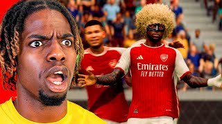 I SCORED MY FIRST GOAL FOR ARSENAL!! - EA FC 24 Career Mode #2