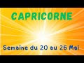 Capricorne semaine du 20 au 26 Mai