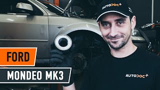 Montering Hjullagret FORD MONDEO III (B5Y): gratis video