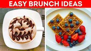 Quick & Tasty Brunch Ideas || Easy Recipes You Can Cook In 5 Minutes