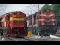 Fast Diesel + Electric Trains at Nancherla | Indian Railways