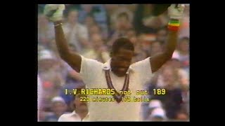 ENGLAND v WEST INDIES ODI #1 OLD TRAFFORD MAY 31 1984 EXTENDED HIGHLIGHTS