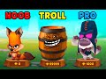 NOOB vs PRO vs TROLL - Zooba