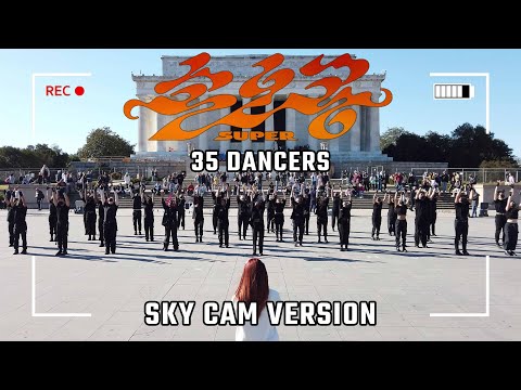 [KPOP IN PUBLIC SKY CAM] SEVENTEEN (세븐틴) - 'Super' (손오공) Dance Cover by KONNECT DMV | Washington DC