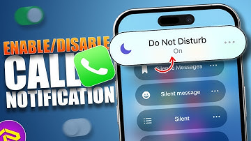 How to Enable/Disable Do Not Disturb to Silence Call & Notifications on iPhone | iPhone DND Mode
