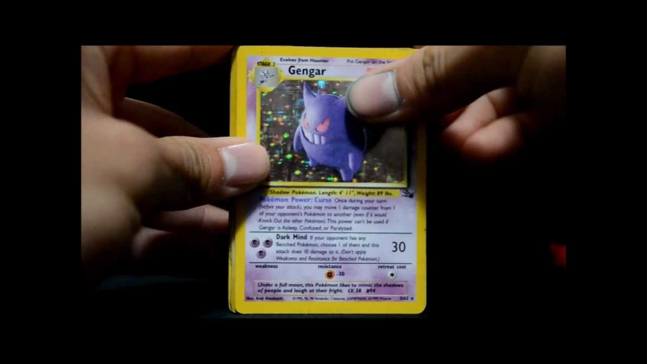 My Old Pokemon Cards (1997 2001) (HD) YouTube