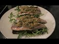 Salted Herring on Rye Bread with Caper Dressing | Jan&#39;s Kitchen | Jan Tom Yam