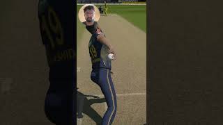 Rashid Khan Magic Ball 🔥 Sanju Samson Clean Bowled 😱 | GT vs CSK | Cricket 24 Gameplay #shorts