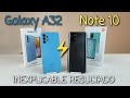 ⚡Galaxy A32 vs Redmi Note 10⚡ INEXPLICABLE RESULTADO 🤔🤐