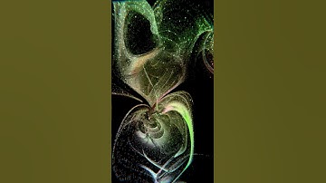 Glitter flow. #fluid #physics #simulation #programming #math