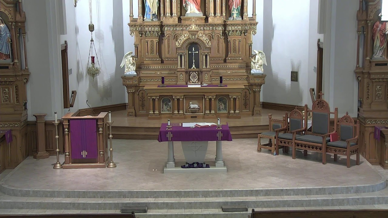 St. Peter Catholic Mass, Sunday , March 1 2026, 10:30 A.M.