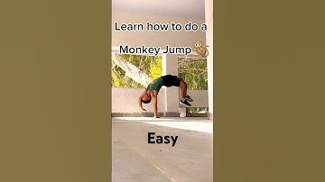 Learn fast how to do Monkey Jump #tutorial