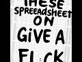 These Spreadsheets Don't Give a F**k (Cover)