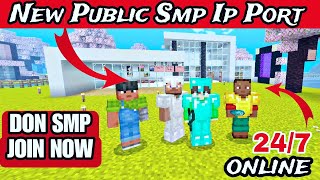 Public smp server minecraft pe 1.20.71 24/7 online ||public smp survival Pe #publicsmp