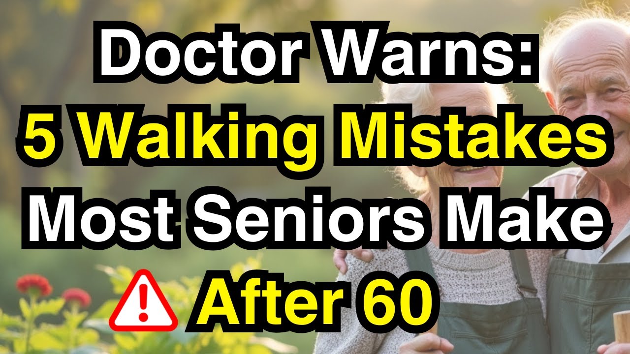 Doctor Warns 5 Walking Mistakes Most Seniors Make After 60 (elderly wisdom, old age, senior health)