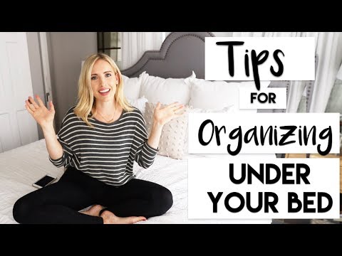 ORGANIZE | FIVE Storage HACKS for Under Your Bed!