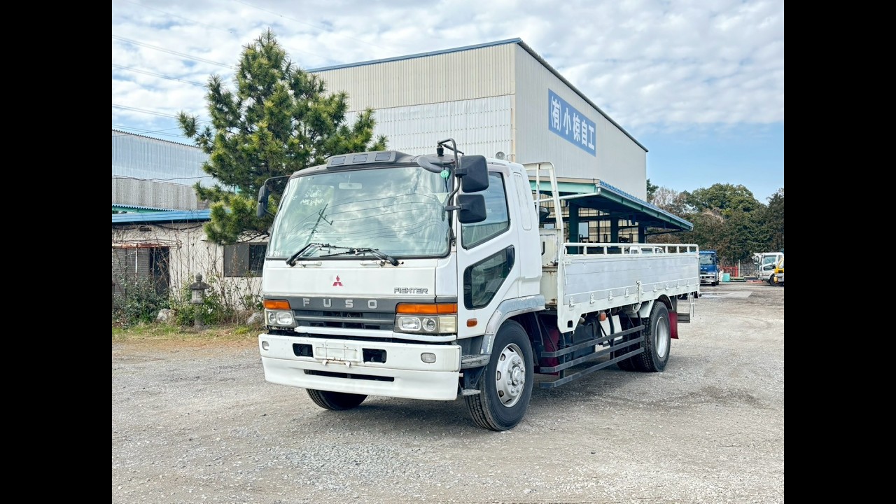 Used 1998 Mitsubishi Fuso Fighter Flat Body KC-FM622JZ (Stock No