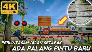 NEW DOOR BARS | Railway Crossing Road Paving Footpath Cottage, Jambangan, Paron, Kab. Author