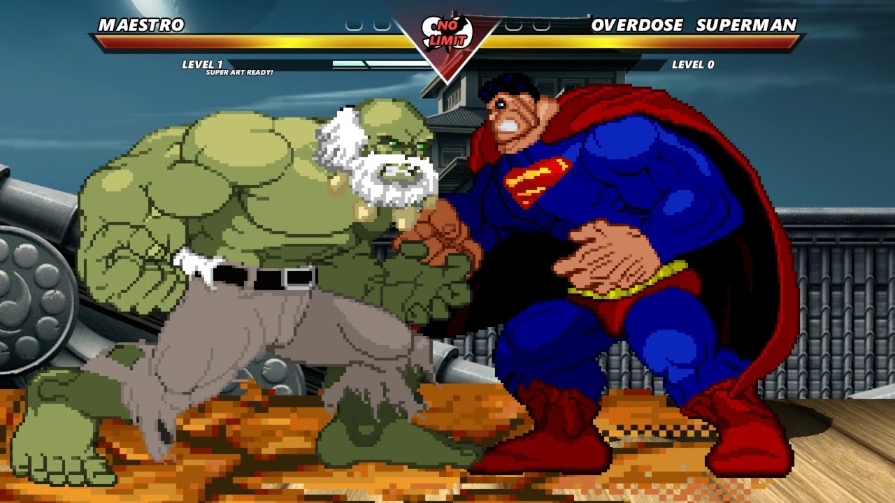 MAESTRO vs OVERDOSE SUPERMAN - Highest Level Awesome Fight! - YouTube