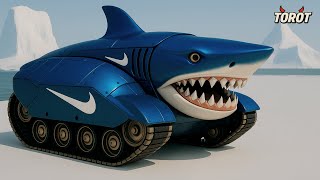 Sigma Boy & Brainrot Extinction Robot Tank