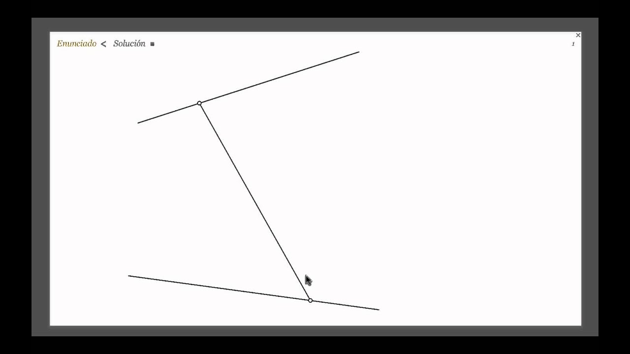 4. Trazado de la bisectriz. - YouTube