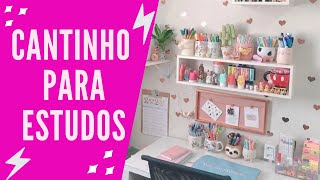 MATERIAIS PARA CANTINHO DE ESTUDOS 📚 Olip Crafts