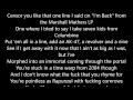 Eminem - Rap God - Lyrics Scrolling