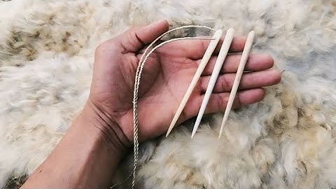 How to Make a Bone Needle Using Handcrafted Tools and Primitive Techniques.