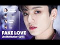 BTS FAKE LOVE Line Distribution Lyrics Karaoke PATREON REQUESTED