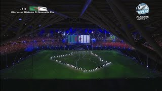 Jeux Méditerranéens 2022 À Oran: Feu D'artifice & Hymne National De L'algérie, Cérémonie D'ouverture
