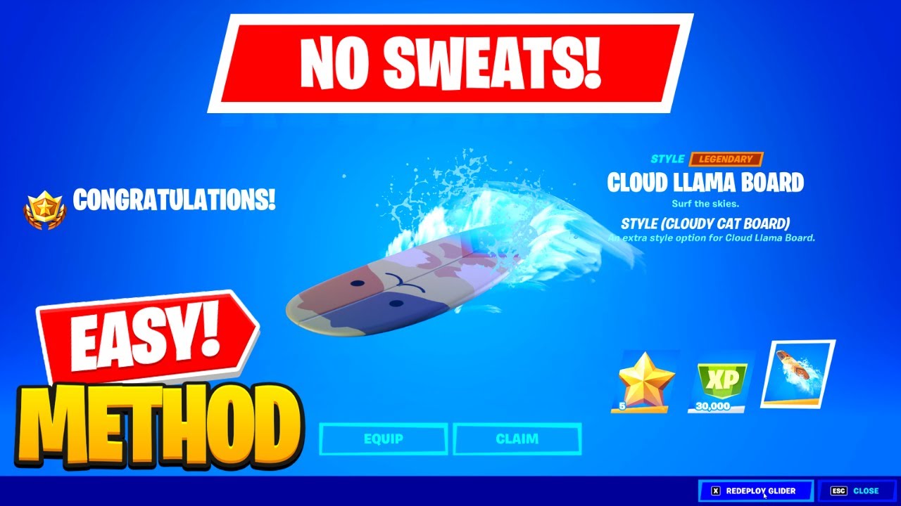 Fortnite *EASIEST METHOD* To Complete All Cosmic Summer Quests in Pro