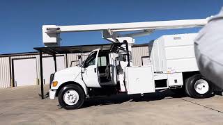 2010 Ford F750 Forestry Bucket Truck 65 Ft Reach OverCenter Style