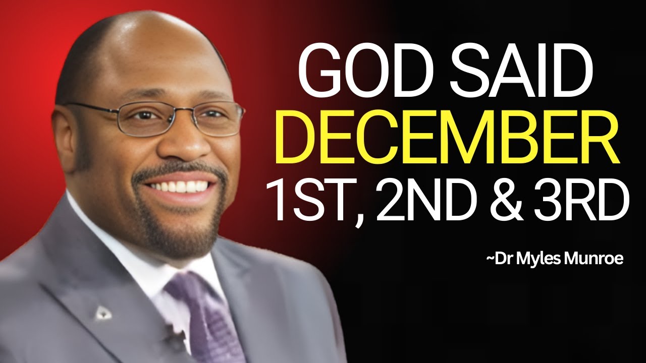 Chosen Ones, God Has Marked Major Days For You — It Will Happen. | Dr. Myles Munroe Motivation