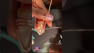 Wire wrapping crystals