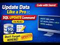 SQL UPDATE Command Explained in 5 Minutes 🚀 | Code with Seerat