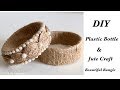 Best Out Of Waste Plastic Bottle Bangles / Awesome Reuse Plastic Bottle Jute Bangle | Priti Sharma