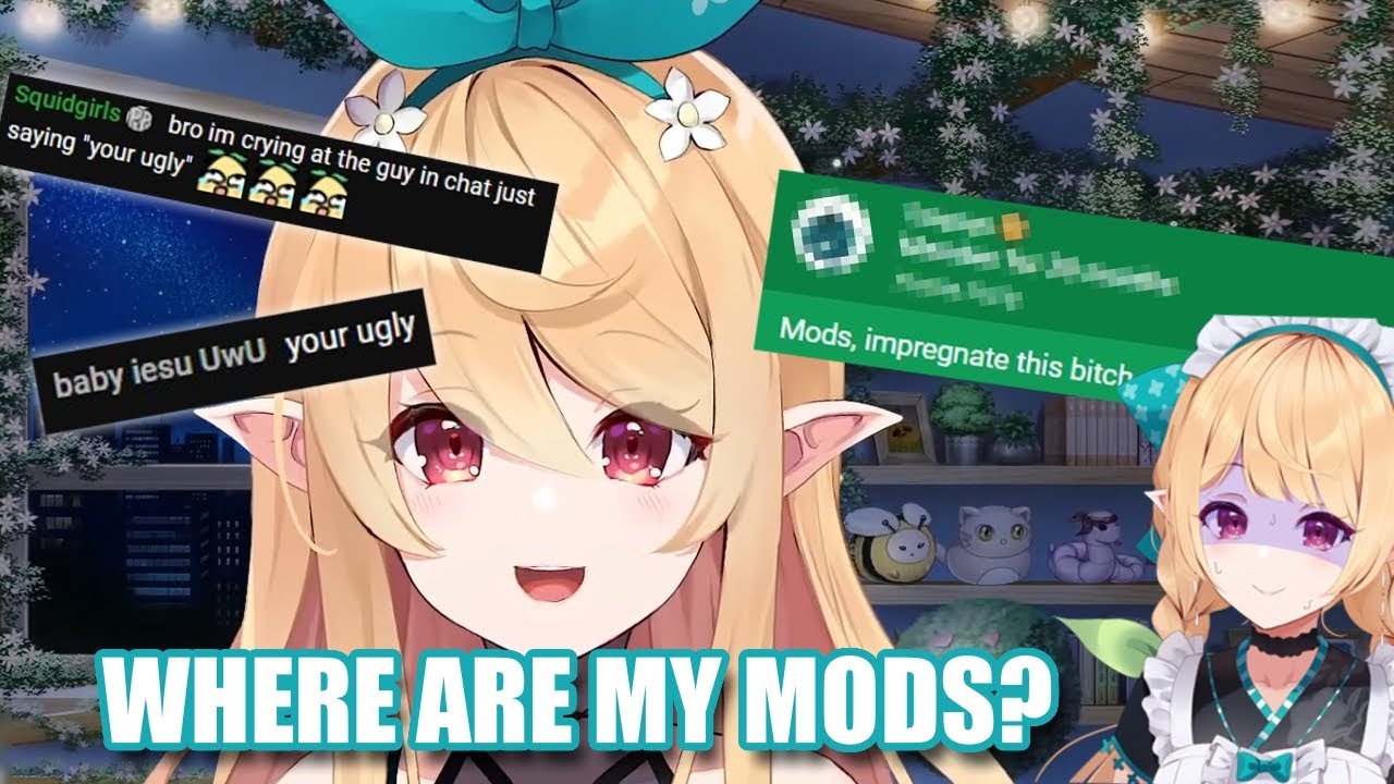 Pomu tries to call for her mods 【NIJISANJI EN】