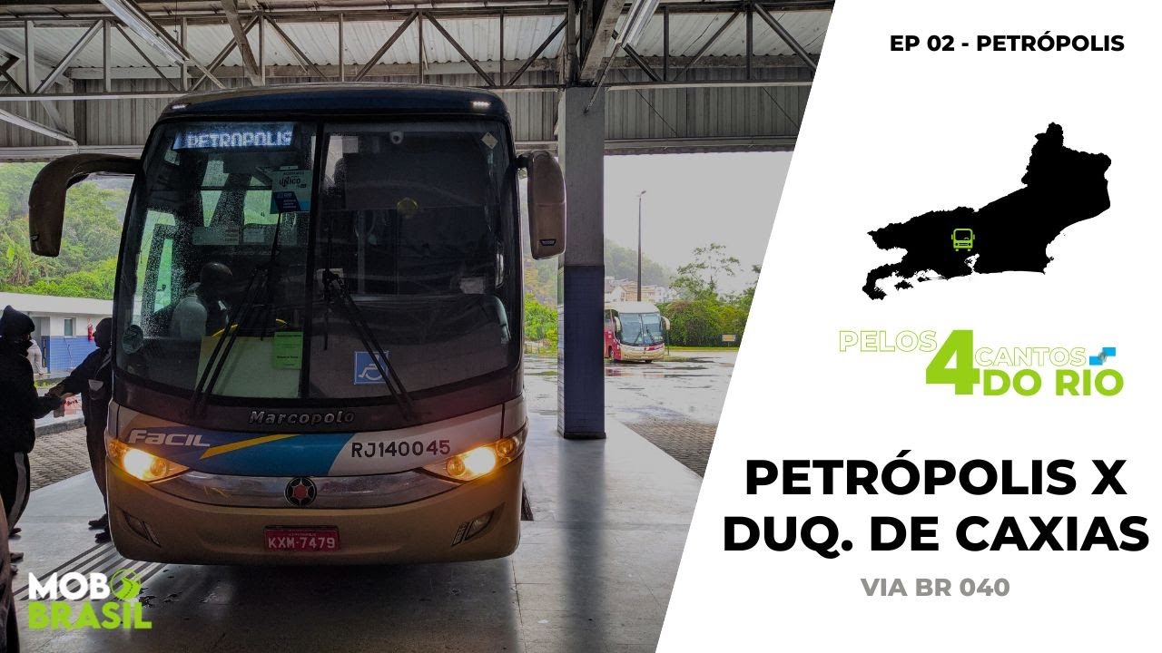 PETRÓPOLIS x DUQUE DE CAXIAS VIA BR 040- DESCEMOS A SERRA COM MUITA ...