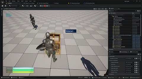 Unreal Engine 5 Ninja Interaction Plugin Open Chest