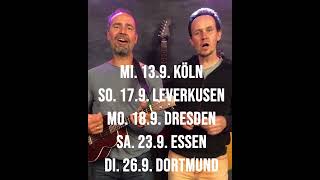 Die Eddi-und-Sari-Tour 2023 | zwei ehemalige Wise Guys und ein Pianist | Eddi Hüneke