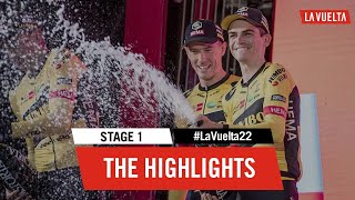 Highlights - Stage 1 | #LaVuelta22