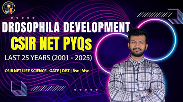 Drosophila Development CSIR NET PYQs | Last 25 Years | Developmental Biology CSIR NET PYQ