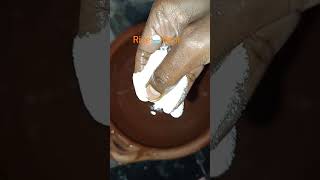 How to use clay pot🍯for first time...Seasoning and maintanence. #seasoningandmaintanence #clayport.