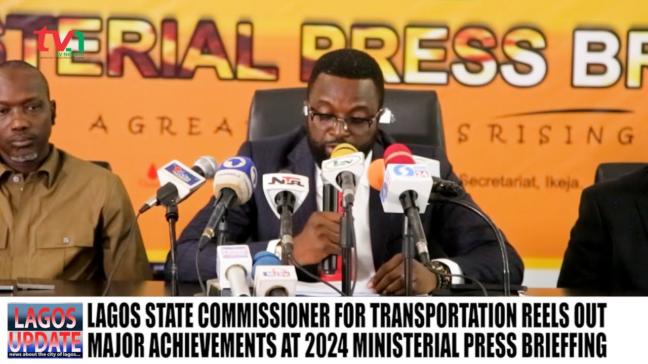 Commissioner for Transportation Flags off Ministerial Press Briefing in Lagos