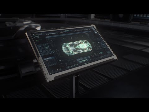 Vehicle Concept FUI / Screen graphics